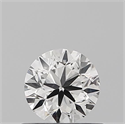 Natural Diamond 0.50 Carats, Round with Very Good Cut, H Color, SI1 Clarity and Certified by IGI