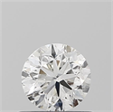 Natural Diamond 0.50 Carats, Round with Very Good Cut, G Color, SI2 Clarity and Certified by IGI