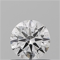 Natural Diamond 0.50 Carats, Round with Excellent Cut, F Color, SI2 Clarity and Certified by IGI