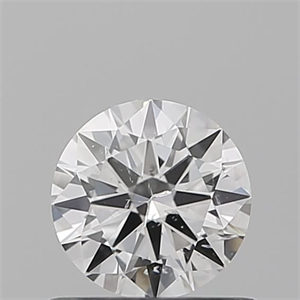 Picture of Natural Diamond 0.50 Carats, Round with Excellent Cut, F Color, SI2 Clarity and Certified by IGI