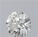 Natural Diamond 0.60 Carats, Round with Very Good Cut, I Color, VS2 Clarity and Certified by IGI