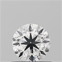 Natural Diamond 0.50 Carats, Round with Good Cut, F Color, SI1 Clarity and Certified by IGI