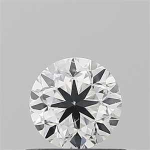 Picture of Natural Diamond 0.50 Carats, Round with Good Cut, F Color, SI1 Clarity and Certified by IGI