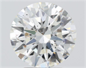 Natural Diamond 3.37 Carats, Round with Excellent Cut, J Color, VS2 Clarity and Certified by GIA