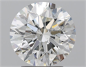 Natural Diamond 3.01 Carats, Round with Excellent Cut, I Color, SI1 Clarity and Certified by GIA