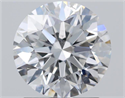 Natural Diamond 1.71 Carats, Round with Excellent Cut, E Color, SI2 Clarity and Certified by GIA