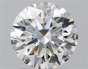 Picture of Natural Diamond 1.70 Carats, Round with Excellent Cut, H Color, VS2 Clarity and Certified by GIA