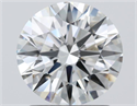 Natural Diamond 1.62 Carats, Round with Excellent Cut, I Color, VVS2 Clarity and Certified by GIA