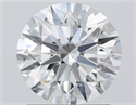 Natural Diamond 1.50 Carats, Round with Excellent Cut, G Color, SI1 Clarity and Certified by GIA