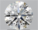 Natural Diamond 1.50 Carats, Round with Excellent Cut, I Color, VS1 Clarity and Certified by GIA