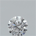 Natural Diamond 0.40 Carats, Round with Very Good Cut, D Color, SI1 Clarity and Certified by GIA