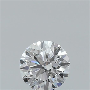 Picture of Natural Diamond 0.40 Carats, Round with Very Good Cut, D Color, SI1 Clarity and Certified by GIA