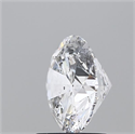 Natural Diamond 2.01 Carats, Round with Excellent Cut, E Color, I1 Clarity and Certified by GIA