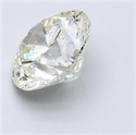 Natural Diamond 2.41 Carats, Round with Excellent Cut, K Color, SI2 Clarity and Certified by GIA