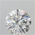 Natural Diamond 1.33 Carats, Round with Excellent Cut, E Color, VVS2 Clarity and Certified by GIA