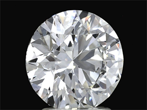 Picture of Natural Diamond 3.06 Carats, Round with Excellent Cut, F Color, VS1 Clarity and Certified by GIA