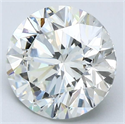 Natural Diamond 3.01 Carats, Round with Very Good Cut, I Color, VS2 Clarity and Certified by GIA