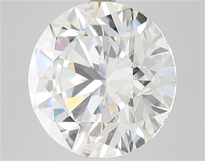 Picture of Natural Diamond 6.00 Carats, Round with Excellent Cut, G Color, SI1 Clarity and Certified by GIA