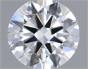 Natural Diamond 0.42 Carats, Round with Excellent Cut, J Color, VVS1 Clarity and Certified by GIA