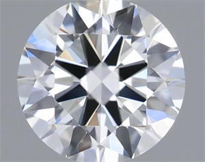 Picture of Natural Diamond 0.42 Carats, Round with Excellent Cut, J Color, VVS1 Clarity and Certified by GIA