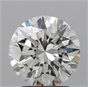 Natural Diamond 2.05 Carats, Round with Excellent Cut, J Color, VS1 Clarity and Certified by GIA