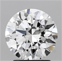 Natural Diamond 1.80 Carats, Round with Excellent Cut, E Color, VS2 Clarity and Certified by GIA