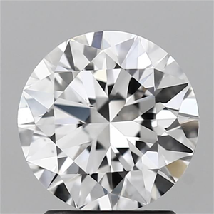 Picture of Natural Diamond 1.80 Carats, Round with Excellent Cut, E Color, VS2 Clarity and Certified by GIA