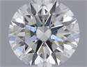 Natural Diamond 0.50 Carats, Round with Excellent Cut, J Color, VS2 Clarity and Certified by GIA