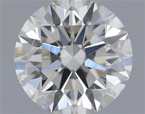 Picture of Natural Diamond 0.50 Carats, Round with Excellent Cut, J Color, VS2 Clarity and Certified by GIA