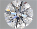 Natural Diamond 0.40 Carats, Round with Excellent Cut, I Color, VVS2 Clarity and Certified by GIA