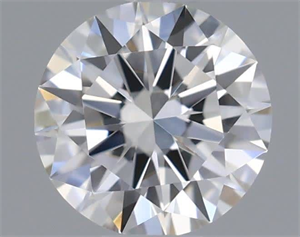 Picture of Natural Diamond 0.40 Carats, Round with Excellent Cut, G Color, VVS1 Clarity and Certified by GIA