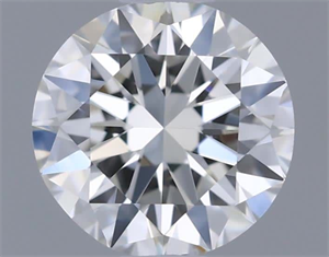 Picture of Natural Diamond 0.40 Carats, Round with Very Good Cut, H Color, VS2 Clarity and Certified by GIA