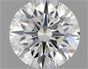 Natural Diamond 0.42 Carats, Round with Excellent Cut, K Color, VS1 Clarity and Certified by GIA