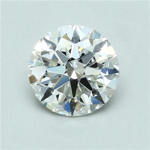 Picture of Natural Diamond 2.01 Carats, Round with Excellent Cut, H Color, VVS2 Clarity and Certified by GIA