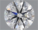 Natural Diamond 0.40 Carats, Round with Excellent Cut, J Color, IF Clarity and Certified by GIA