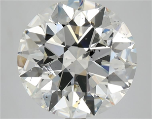 Picture of Natural Diamond 5.01 Carats, Round with Excellent Cut, H Color, SI2 Clarity and Certified by GIA