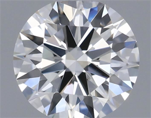 Picture of Natural Diamond 0.47 Carats, Round with Excellent Cut, H Color, VS1 Clarity and Certified by GIA