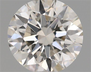 Picture of Natural Diamond 0.43 Carats, Round with Excellent Cut, H Color, VVS2 Clarity and Certified by IGI