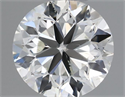 Natural Diamond 0.40 Carats, Round with Very Good Cut, H Color, SI1 Clarity and Certified by IGI