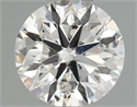 Natural Diamond 0.40 Carats, Round with Very Good Cut, E Color, SI2 Clarity and Certified by IGI