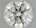 Natural Diamond 0.50 Carats, Round with Excellent Cut, G Color, I1 Clarity and Certified by IGI