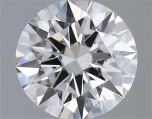 Picture of Natural Diamond 0.40 Carats, Round with Excellent Cut, I Color, SI2 Clarity and Certified by GIA