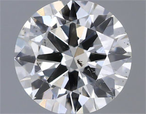 Picture of Natural Diamond 0.50 Carats, Round with Very Good Cut, H Color, SI2 Clarity and Certified by GIA