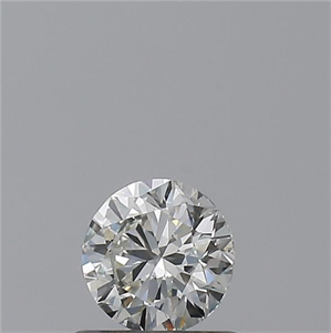 Picture of Natural Diamond 0.50 Carats, Round with Very Good Cut, J Color, VS2 Clarity and Certified by GIA