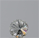 Natural Diamond 0.50 Carats, Round with Excellent Cut, J Color, SI2 Clarity and Certified by GIA