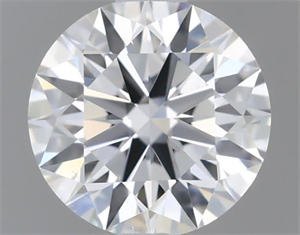 Picture of Natural Diamond 0.46 Carats, Round with Excellent Cut, I Color, VS2 Clarity and Certified by GIA