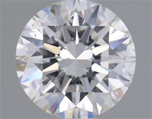 Picture of Natural Diamond 0.45 Carats, Round with Excellent Cut, E Color, SI2 Clarity and Certified by GIA