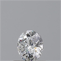 Natural Diamond 0.40 Carats, Round with Excellent Cut, E Color, VS2 Clarity and Certified by GIA