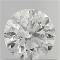 Natural Diamond 0.50 Carats, Round with Very Good Cut, G Color, I1 Clarity and Certified by IGI