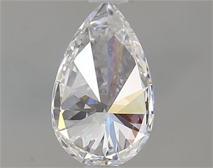 Picture of Natural Diamond 1.01 Carats, Pear with  Cut, D Color, VS2 Clarity and Certified by GIA